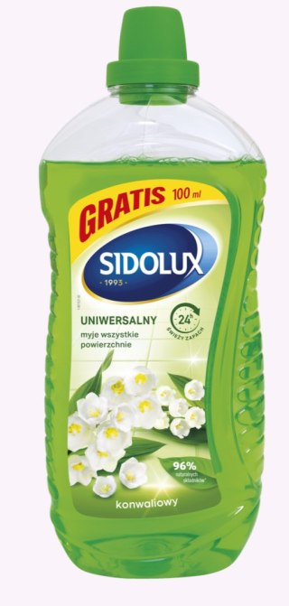 SIDOLUX Do Mycia Podłóg uniwersal. Konwalia 1L PET /12 172