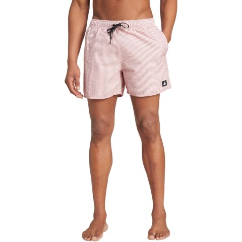 Spodenki kąpielowe męskie adidas Stripey Classics Length różowe IX9677 Spodenki kąpielowe męskie adidas Stripey Classics Length różowe IX9677