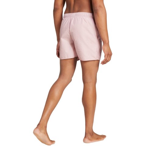 Spodenki kąpielowe męskie adidas Stripey Classics Length różowe IX9677 Spodenki kąpielowe męskie adidas Stripey Classics Length różowe IX9677