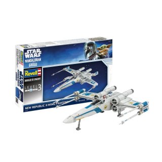 Revell 06791 Star Wars: The Mandalorian and Grogu New Republic X-Wing Fighter
