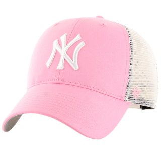 Czapka z daszkiem '47 New York Yankees Branson różowo-biała B-BRANS17CTP-RSA