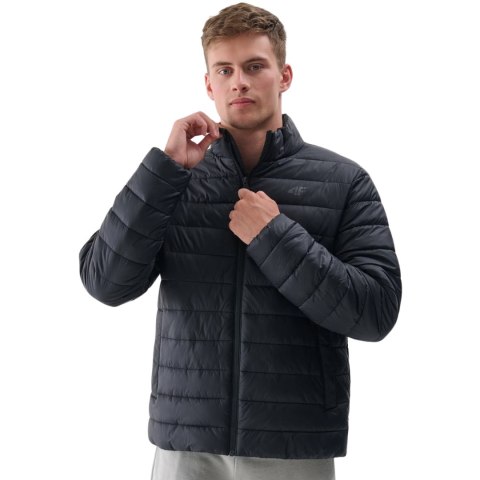 Kurtka puchowa męska 4F M483 głęboka czerń 4FWAW24TDJAM483 20S Kurtka puchowa męska 4F M483 głęboka czerń 4FWAW24TDJAM483 20S