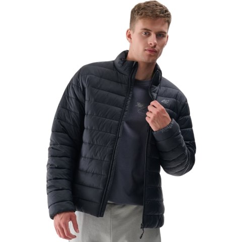 Kurtka puchowa męska 4F M483 głęboka czerń 4FWAW24TDJAM483 20S Kurtka puchowa męska 4F M483 głęboka czerń 4FWAW24TDJAM483 20S