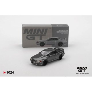 MINI GT 01024 NISSAN SKYLINE GT-R (NISMO BNR32 CRS Ver.) 1992 Dark metal grey