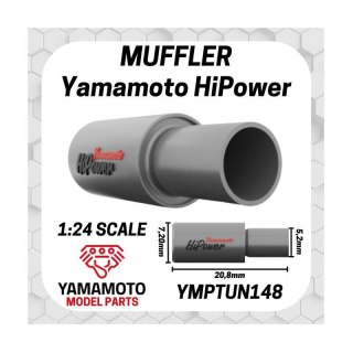 Yamamoto YMPTUN148 Muffler Yamamoto HiPower
