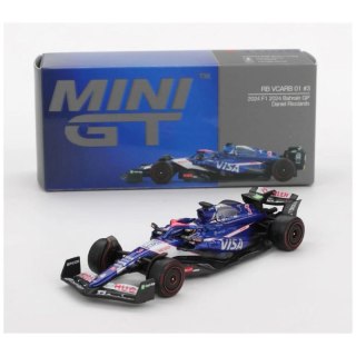 MINI GT 01006 RED BULL RACING VCARB 01 #3 D.Ricciardo Bahrain GP 2024