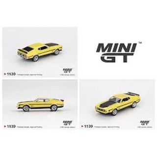 MINI GT 01139 FORD MUSTANG MACH1 1971 Grabber Yellow